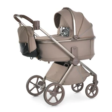 Универсальная коляска El Camino Elle ME 1221 Mocha мокко 2 в 1 с сумочкой
