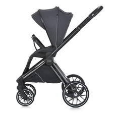 Универсальная коляска El Camino Prestige ME 1124-3 Frost Gray светло-серая 2 в 1 люлька и прогулочный блок фото 44