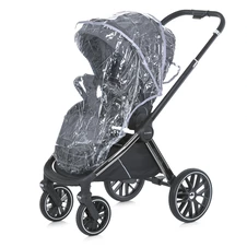 Универсальная коляска El Camino Prestige ME 1124-3 Frost Gray светло-серая 2 в 1 люлька и прогулочный блок фото 77