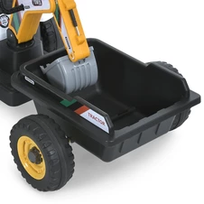 Детский трактор M 6027EBLR-4 синий с ковшами и прицепом фото 77