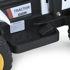 Детский трактор M 6027EBLR-4 синий с ковшами и прицепом фото 88