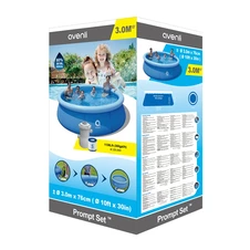 Надувной бассейн Avenli 17793EU с фильтр-насосом 305 х 76 см фото 13