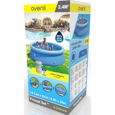 Надувной бассейн Avenli 17792EU с фильтр-насосом 244 х 63 см фото 77