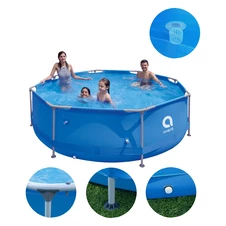 Каркасный бассейн Avenli 17798EU круглый с фильтр-насосом 305 х 76 см фото 11