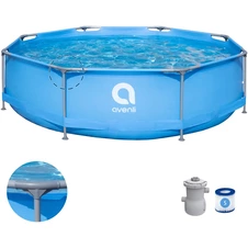 Каркасный бассейн Avenli 12254EU круглый с фильтр-насосом 305 х 76 см фото 11