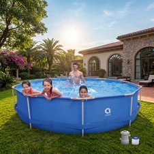 Каркасный бассейн Avenli 17799EU круглый с фильтр-насосом 366 х 76 см