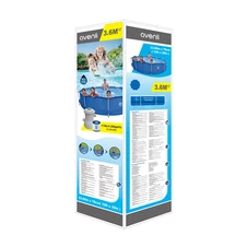 Каркасный бассейн Avenli 17799EU круглый с фильтр-насосом 366 х 76 см фото 99