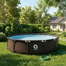 Каркасный бассейн Avenli 12336V64 круглый 366 х 100 см