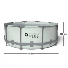 Каркасный бассейн Avenli 12336V63 круглый 366 х 100 см фото 33