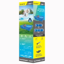 Каркасный бассейн Avenli 17805EU прямоугольный с фильтр-насосом 258 х 179 х 66 см фото 77