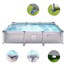 Каркасный бассейн Avenli 17771EU прямоугольный с фильтр-насосом 300 х 207 х 66 см фото 33