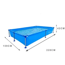 Каркасный бассейн Avenli 17804 прямоугольный 228 х 159 х 42 см фото 66