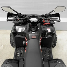 Бензиновый квадроцикл AX125-11-5 серо-зеленый с фаркопом фото 32