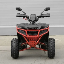 Бензиновый квадроцикл AX125-11-5 серо-зеленый с фаркопом фото 33