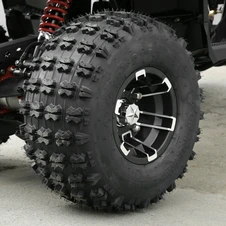 Бензиновый квадроцикл AX125-2-3 черно-красный с фаркопом фото 32