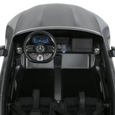 Двухместный электромобиль M 6313EBLRS-11(24V) Mercedes серый в автопокраске фото 13