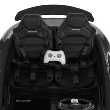 Двухместный электромобиль M 6313EBLRS-2(24V) Mercedes черный в автопокраске фото 16