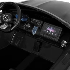 Двухместный электромобиль M 6313EBLRS-2(24V) Mercedes черный в автопокраске фото 32