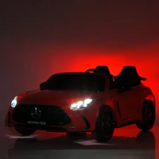 Двухместный электромобиль M 6313EBLR-1(24V) Mercedes белый с четырьмя моторами фото 16