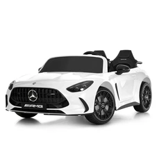 Двухместный электромобиль M 6313EBLR-1(24V) Mercedes белый с четырьмя моторами купить
