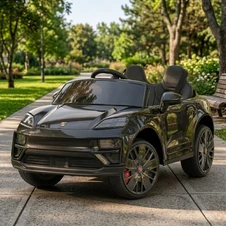 Детский электромобиль M 6314EBLRS-2 черный в автопокраске