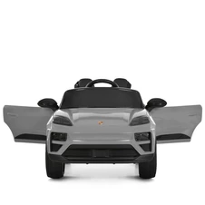 Детский электромобиль M 6314EBLR-11 серый с двумя моторами фото 11