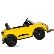 Детский электромобиль M 6314EBLR-6 желтый с двумя моторами фото 55