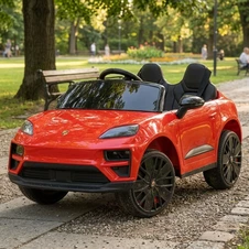 Детский электромобиль M 6314EBLR-3 красный с двумя моторами