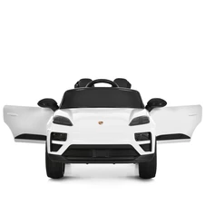 Детский электромобиль M 6314EBLR-1 белый с двумя моторами фото 11