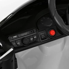 Детский электромобиль M 6314EBLR-1 белый с двумя моторами фото 13