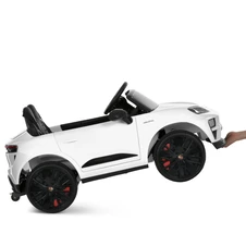 Детский электромобиль M 6314EBLR-1 белый с двумя моторами фото 55