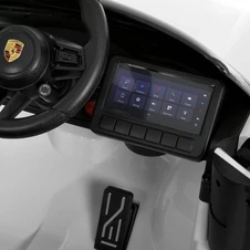 Детский электромобиль M 6314EBLR-1 белый с двумя моторами фото 99