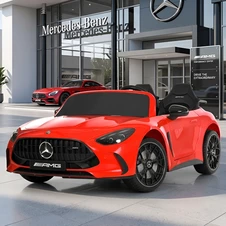 Детский электромобиль M 6315EBLR-3(24V) красный двухместный Mercedes