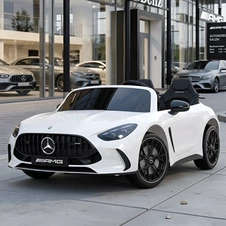 Детский электромобиль M 6315EBLR-1(24V) белый двухместный Mercedes