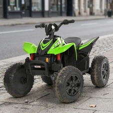 Детский квадроцикл на аккумуляторе M 6309EL-5 зеленый с мягким сиденьем