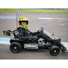 Детский электрокарт M 6148ELS-11(24V) серый с двумя двигателями по 150W фото 11