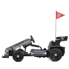 Детский электрокарт M 6148ELS-11(24V) серый с двумя двигателями по 150W фото 13