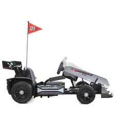 Детский электрокарт M 6148ELS-11(24V) серый с двумя двигателями по 150W фото 16