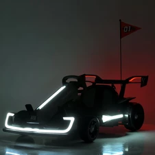 Детский электрокарт M 6148ELS-11(24V) серый с двумя двигателями по 150W фото 55