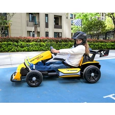 Детский электрокарт M 6148EL-6(24V) желтый с двумя двигателями по 150W фото 11