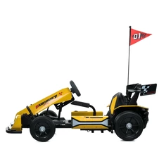 Детский электрокарт M 6148EL-6(24V) желтый с двумя двигателями по 150W фото 13