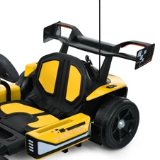 Детский электрокарт M 6148EL-6(24V) желтый с двумя двигателями по 150W фото 18