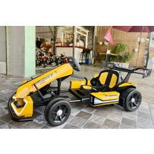 Детский электрокарт M 6148EL-6(24V) желтый с двумя двигателями по 150W купить