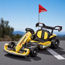 Детский электрокарт M 6148EL-6(24V) желтый с двумя двигателями по 150W фото 66