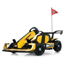 Детский электрокарт M 6148EL-6(24V) желтый с двумя двигателями по 150W фото 77