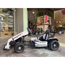 Детский электрокарт M 6148EL-1(24V) белый с двумя двигателями по 150W фото 11