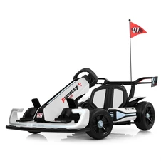 Детский электрокарт M 6148EL-1(24V) белый с двумя двигателями по 150W фото 55