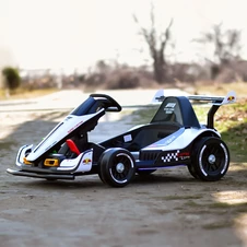 Детский электрокарт M 6322EBLR-1 белый с двумя моторами и пультом управления фото 11