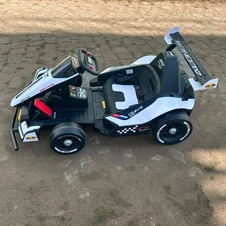 Детский электрокарт M 6322EBLR-1 белый с двумя моторами и пультом управления фото 16