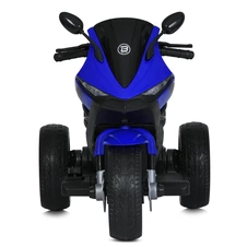 Детский мотоцикл на аккумуляторе M 4454ELR-4 синий пульт управления фото 11